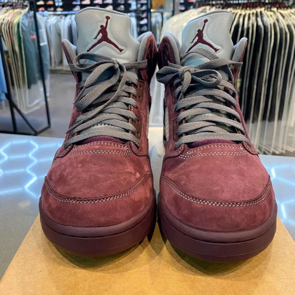 Jordan 5 Retro Burgundy (2023) Size 10.5 DZ4131-600 - Pre-Owned (Replacement Box)