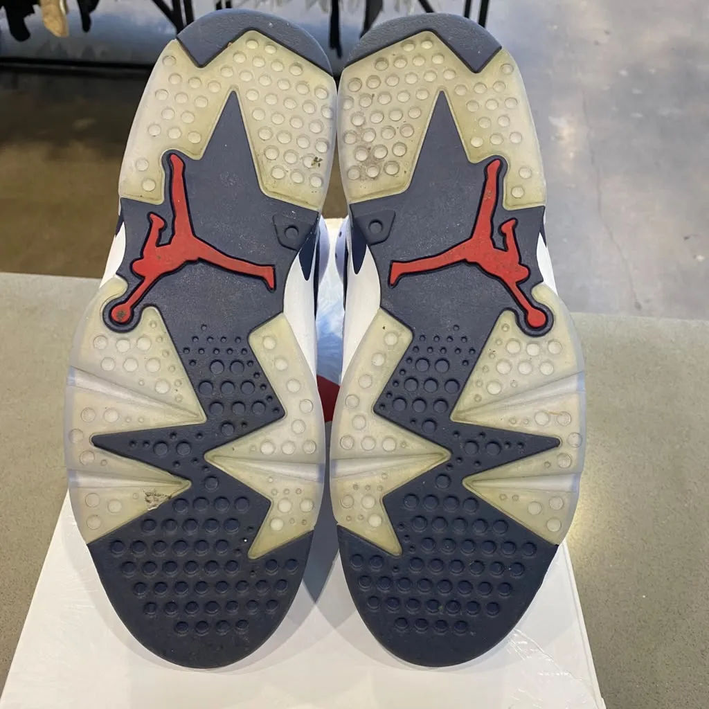 Jordan 6 Retro Olympic (2024) Size 9 CT8529-164 - Pre-Owned