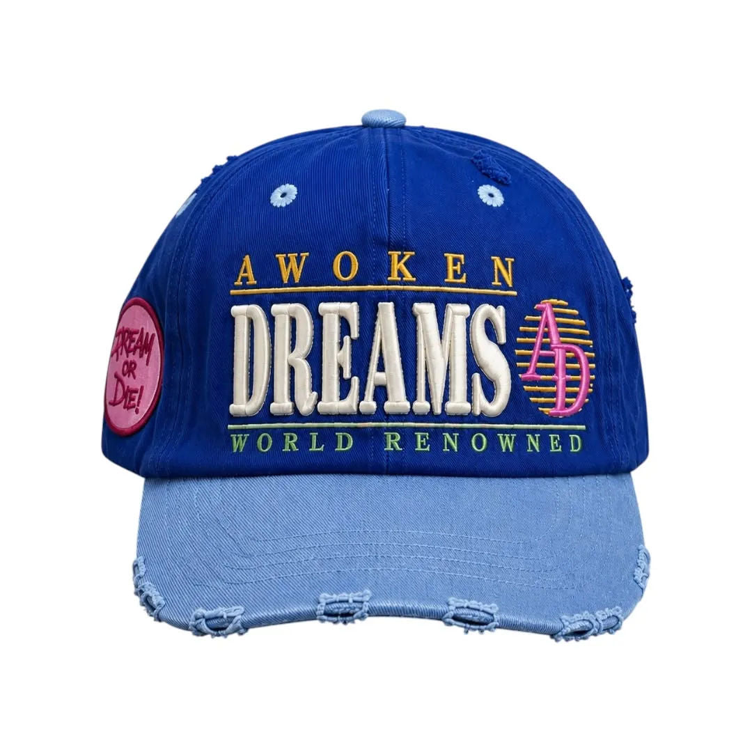 Awoken Dreams Dream or Die! Trucker Hat Blue