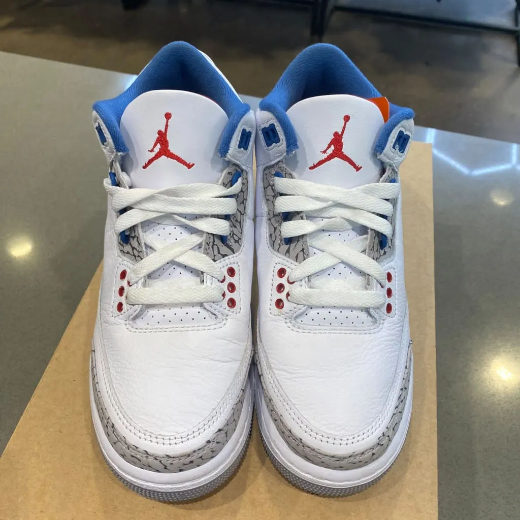 Jordan 3 Retro True Blue (2026) (GS) Size 5Y DM0967-104 - Pre-Owned (Replacement Box)