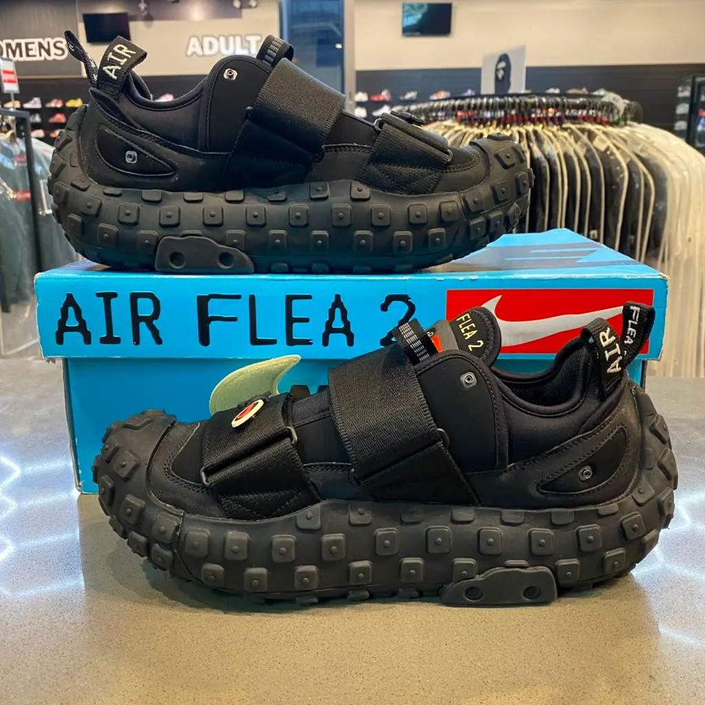 Nike CPFM Air Flea 2 Cactus Plant Flea Market Black Alabaster Size 9 DV7164-001 - Pre-Owned