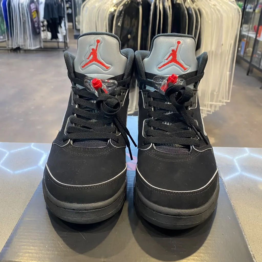Jordan 5 Retro OG Black Metallic Reimagined Size 8 HF3975-001 - Pre-Owned