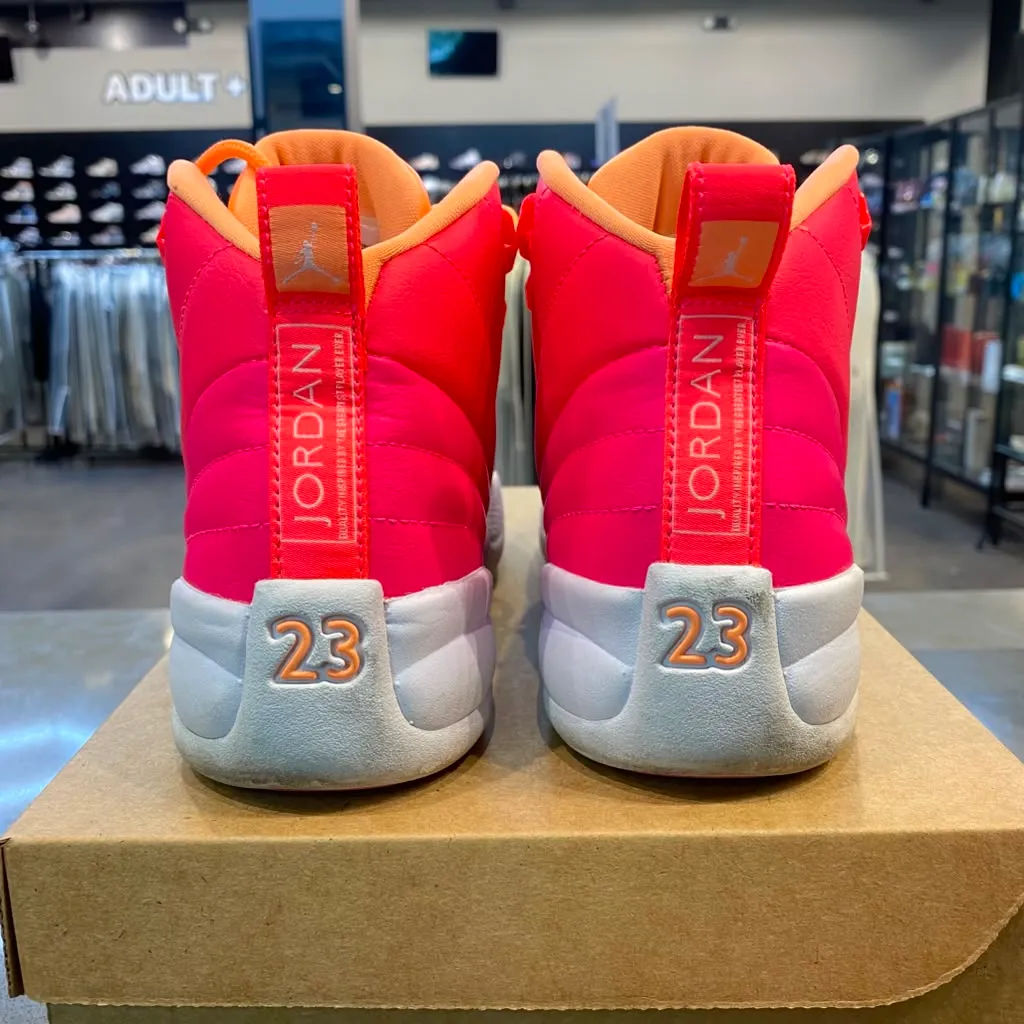 Jordan 12 Retro Sunrise (GS) Size 6Y 510815-601 - Pre-Owned (Replacement Box)