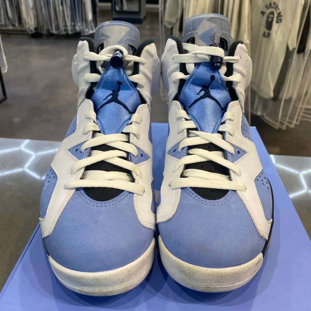 Jordan 6 Retro UNC White Size 9.5 CT8529-410 - Pre-Owned
