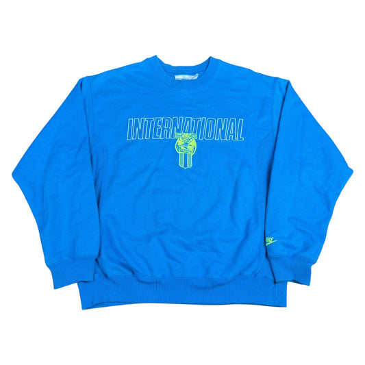 Vintage Nike International Embroidered Pullover Crewneck Sweatshirt - Used/Worn
