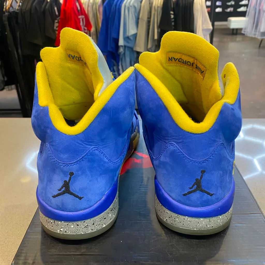 Jordan 5 Retro JSP Laney Varsity Royal Size 12 CD2720-400 - Pre-Owned