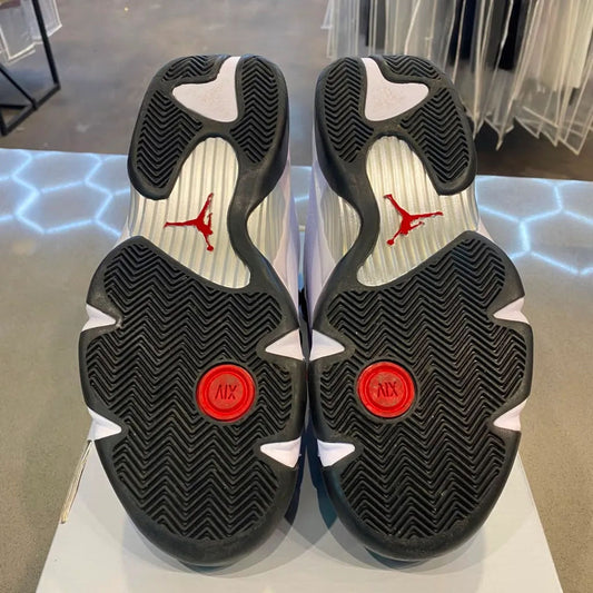 Jordan 14 Retro Black Toe (2024) Size 8.5 487471-160 - Pre-Owned