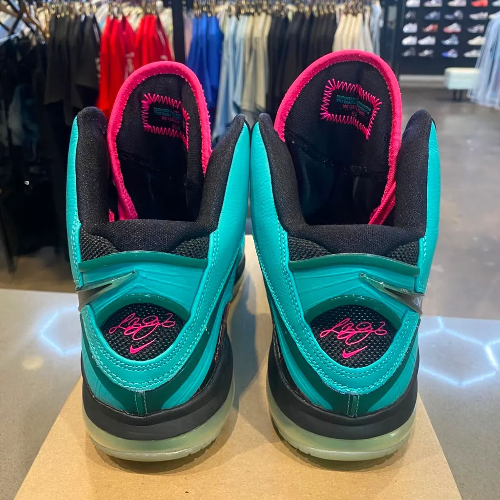 Nike LeBron 8 South Beach (2021) Size 11.5 CZ0328-400 - Pre-Owned (Replacement Box)