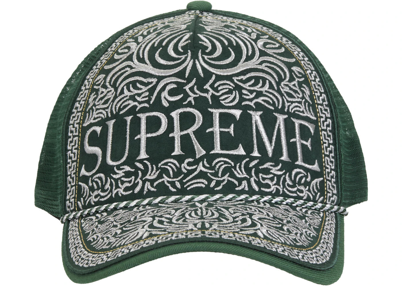 Supreme Vaquero Mesh Back 5-Panel Green