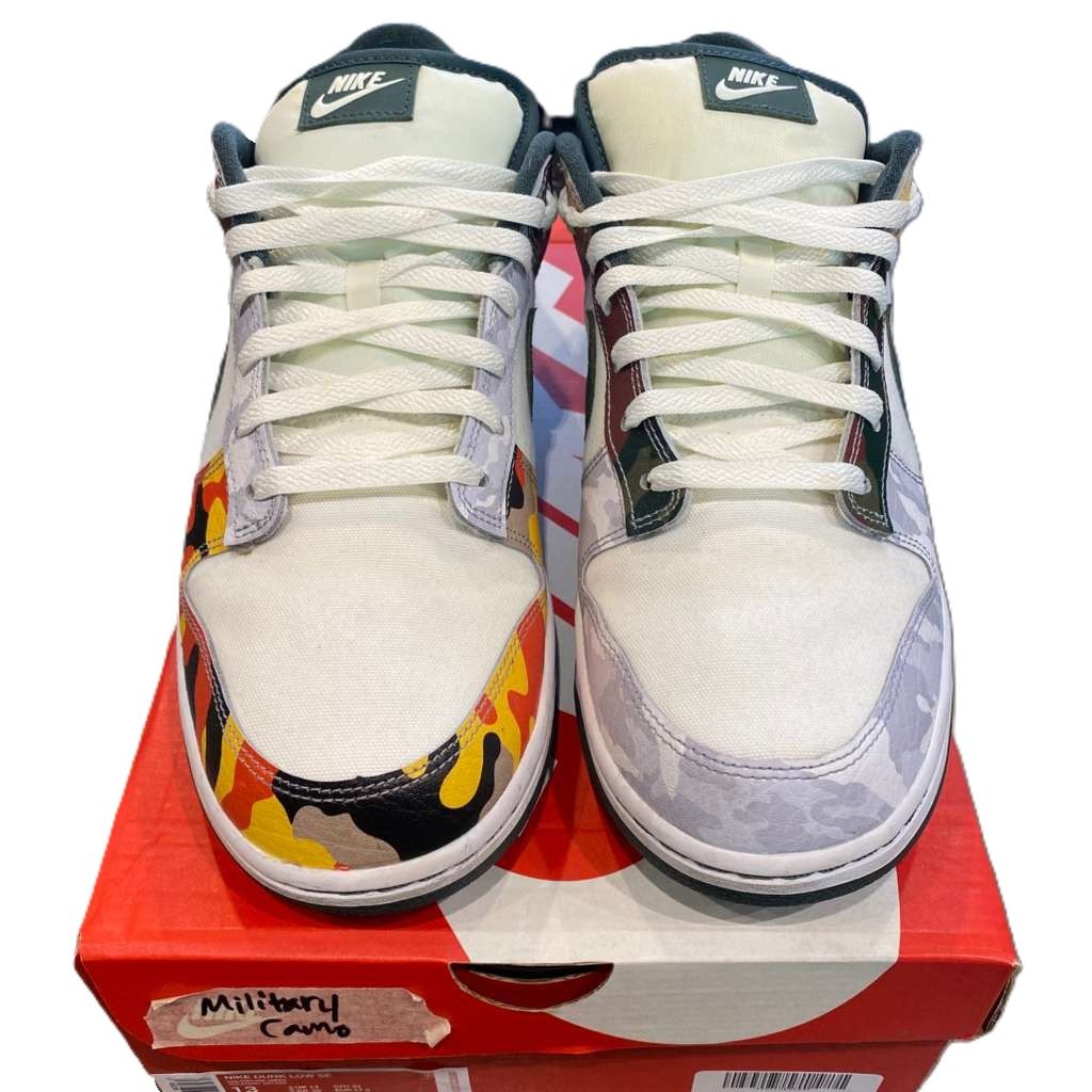 Nike Dunk Low SE Sail Multi-Camo - Pre-Owned