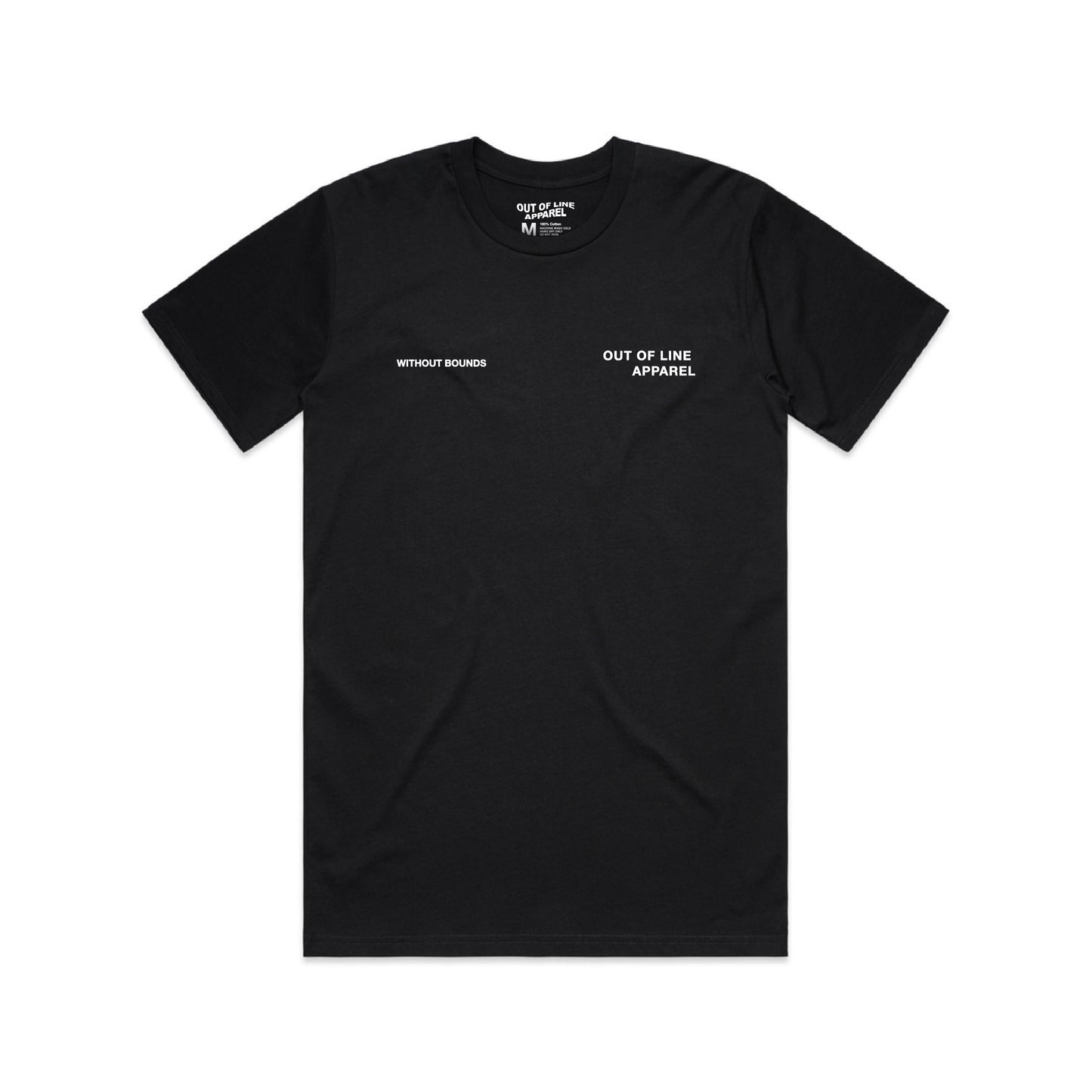 "Without Bounds" Black Tee