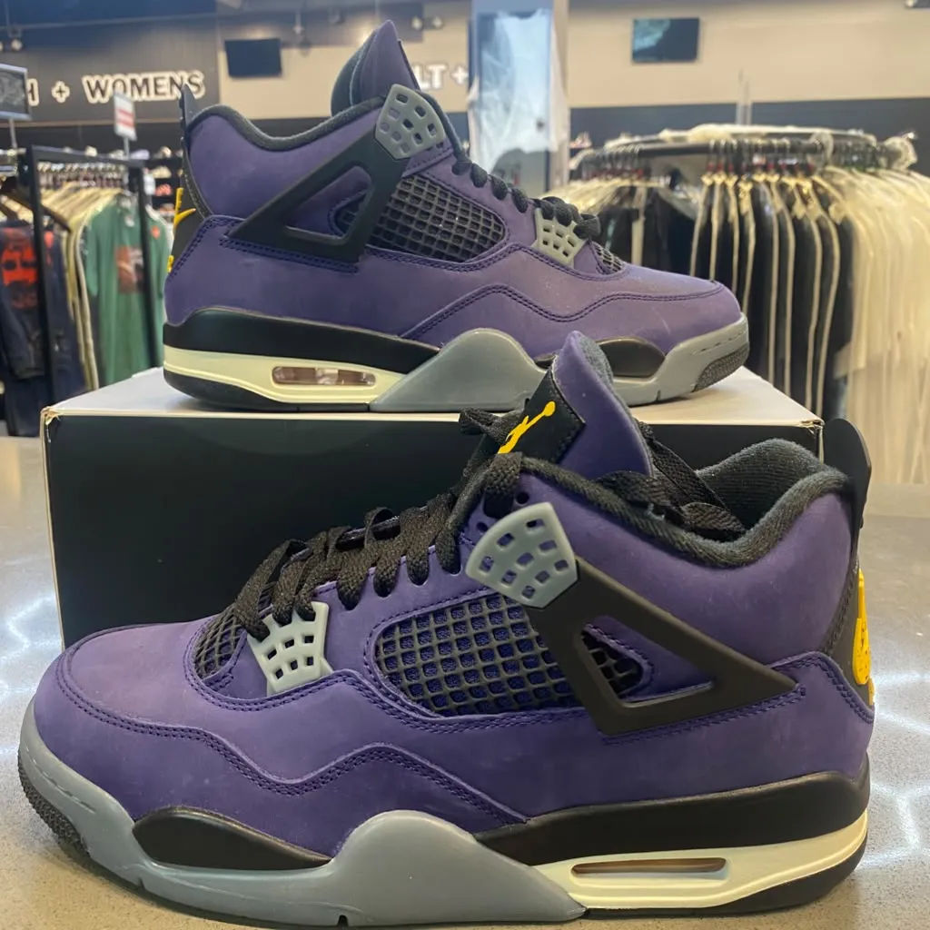 Jordan 4 Retro Lakers Size 9 FV5029-500 - Pre-Owned