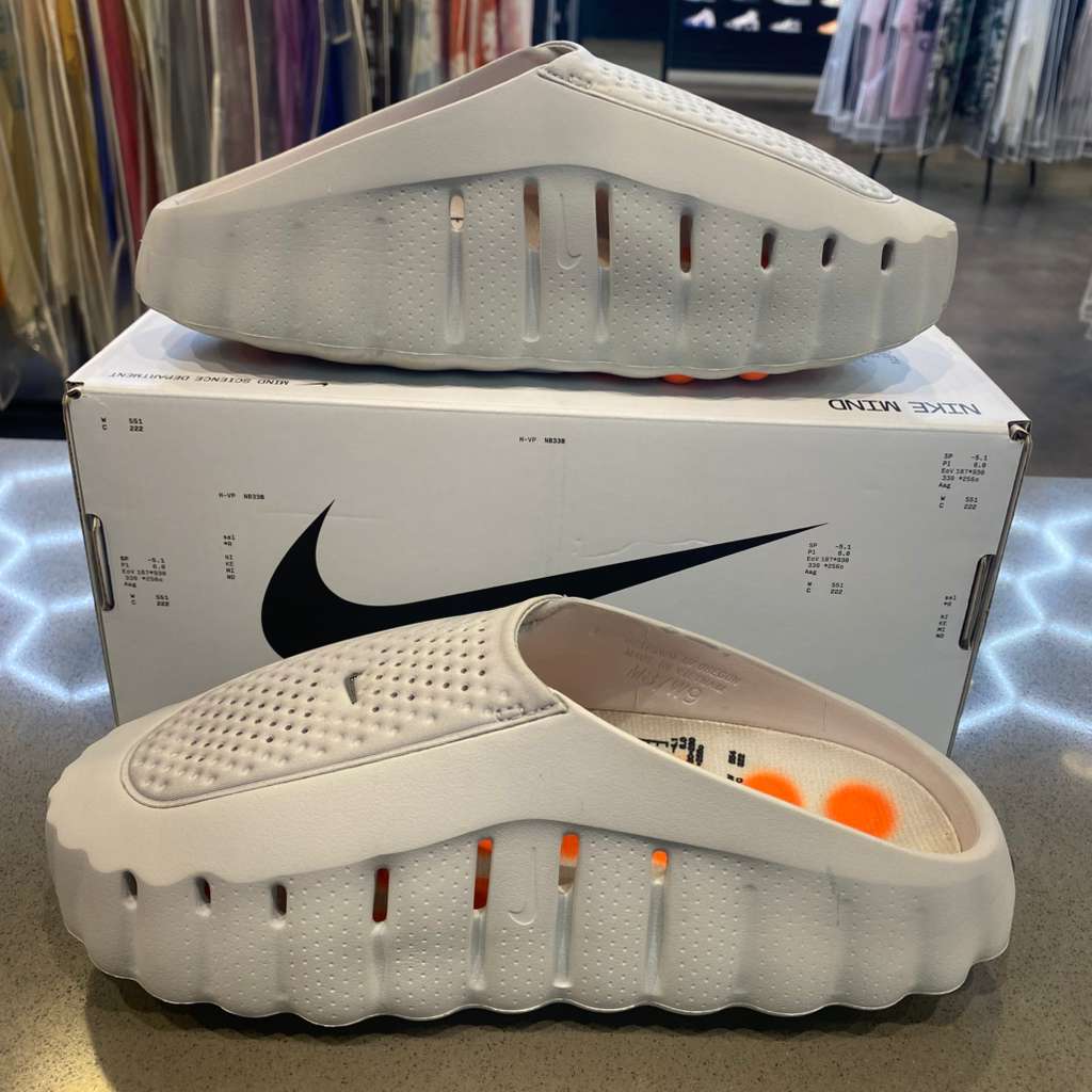 Nike Mind 001 Slide Light Smoke Grey - Pre-Owned