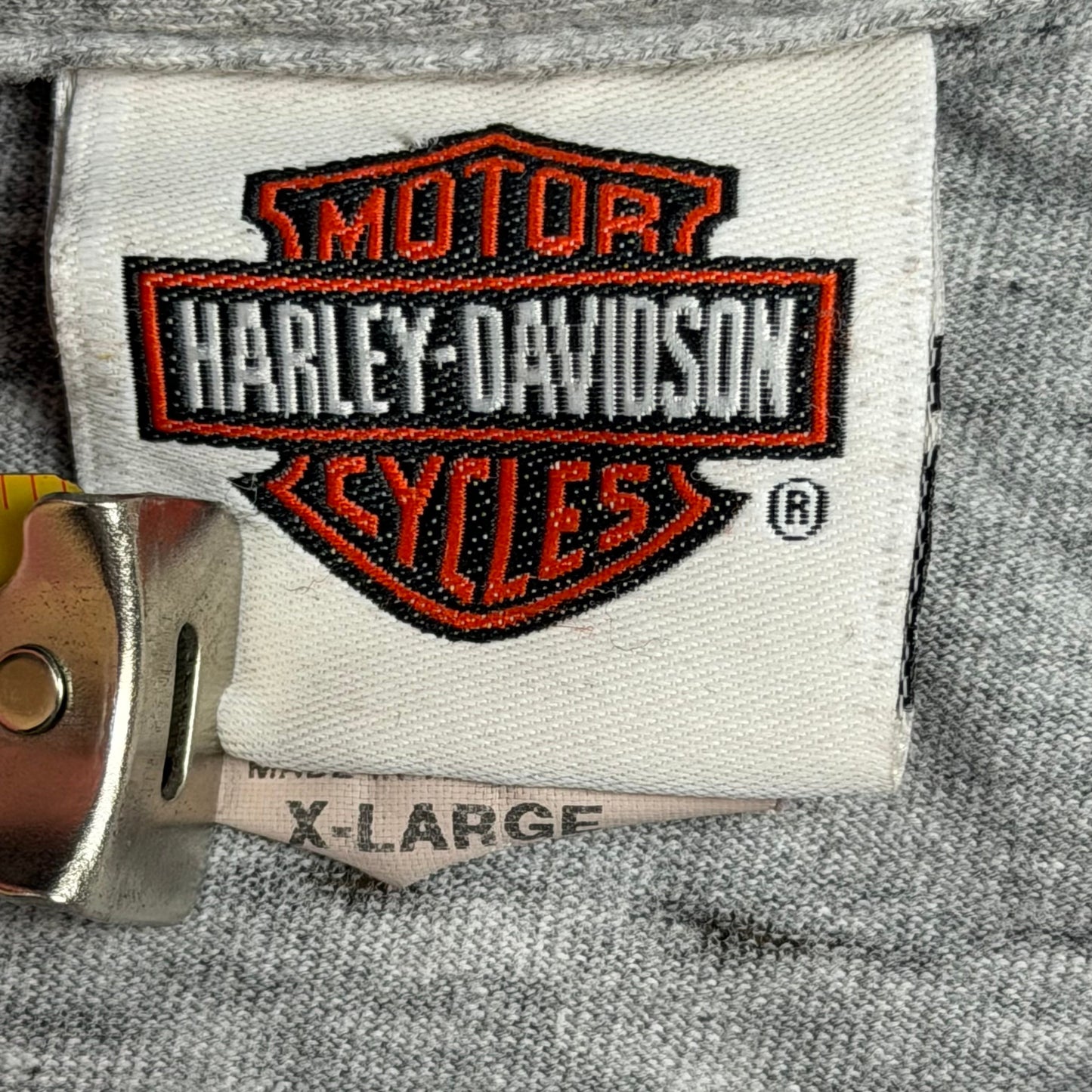 Vintage Harley-Davidson Pig Trail Smoked Pocket T-Shirt - Used/Worn