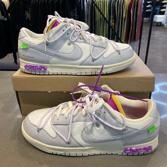 Nike Dunk Low Off-White Lot 3 Size 11.5 DM1602-118 - Pre-Owned (Replacement Box)