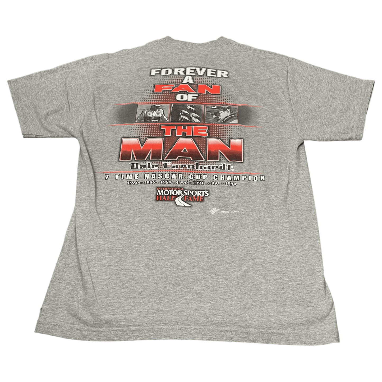 Vintage NASCAR Dale Earnhardt Hall of Fame T-Shirt - Used