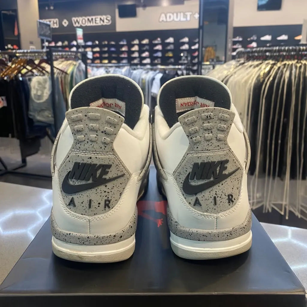 Jordan 4 Retro White Cement (2025) Size 9 FV5029-100 - Pre-Owned