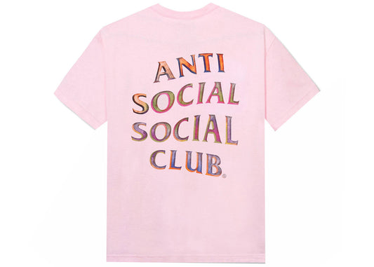 Anti Social Social Club Temporary Memory Tee Pink