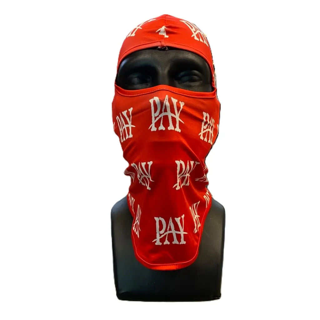 PAY Ski Mask Red