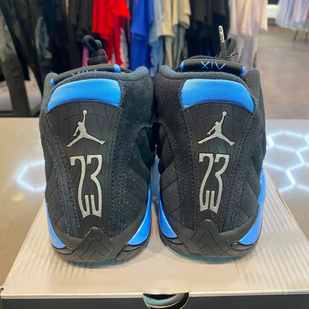 Jordan 14 Retro Black University Blue (2026) Size 8.5 487471-007 - Pre-Owned