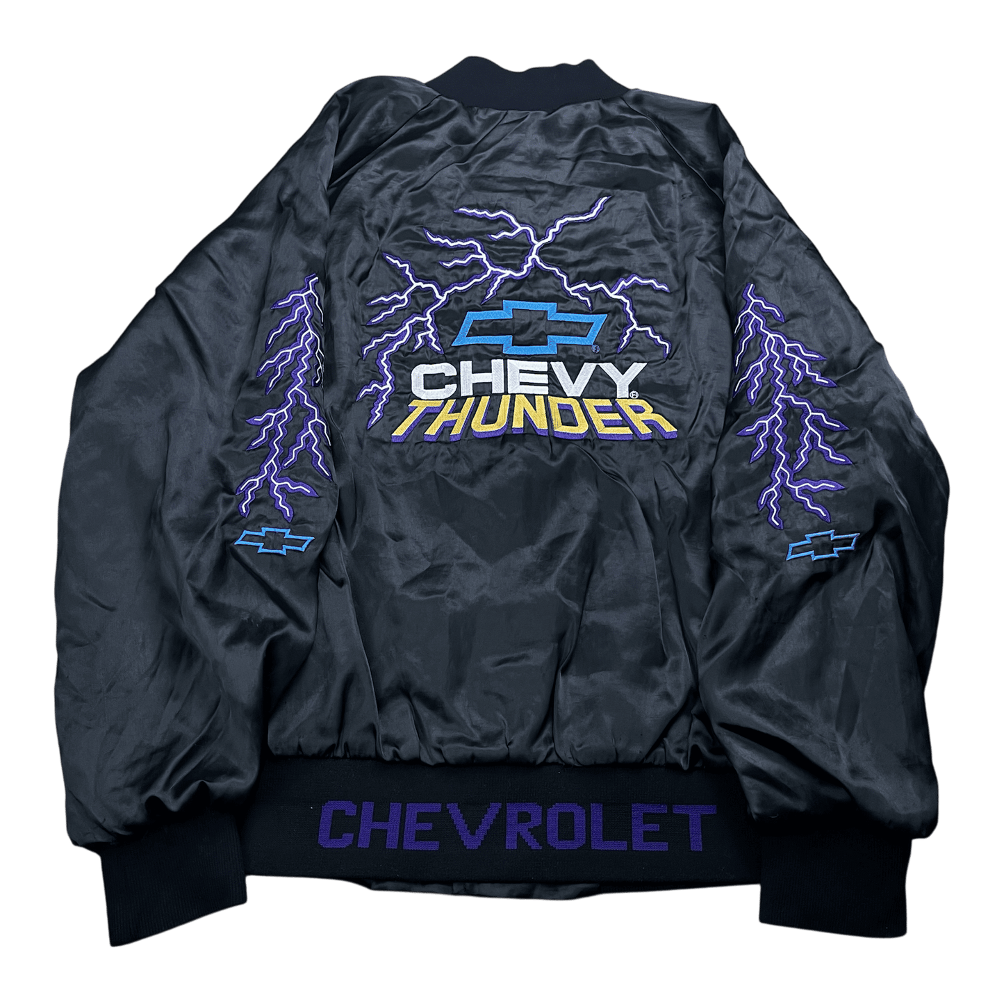 Vintage Chevy Thunder Satin Varsity Jacket - Used/Worn