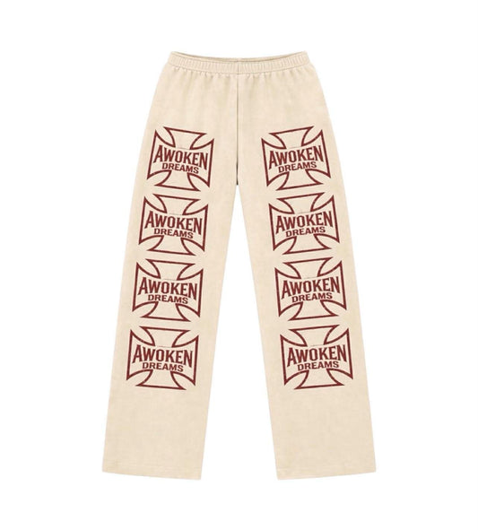 Awoken Dream West Coast Chopper Sweats Cream