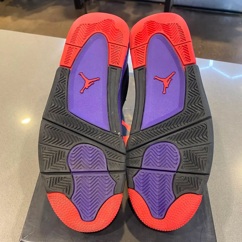 Jordan 4 Retro Raptors (2018) Size 9.5 AQ3816-065 - Pre-Owned