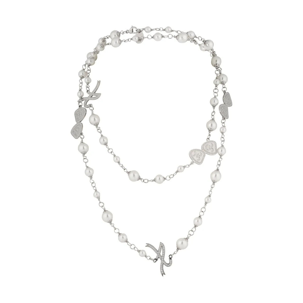 Asaali Laugh Now Cry Later Pearl Necklace