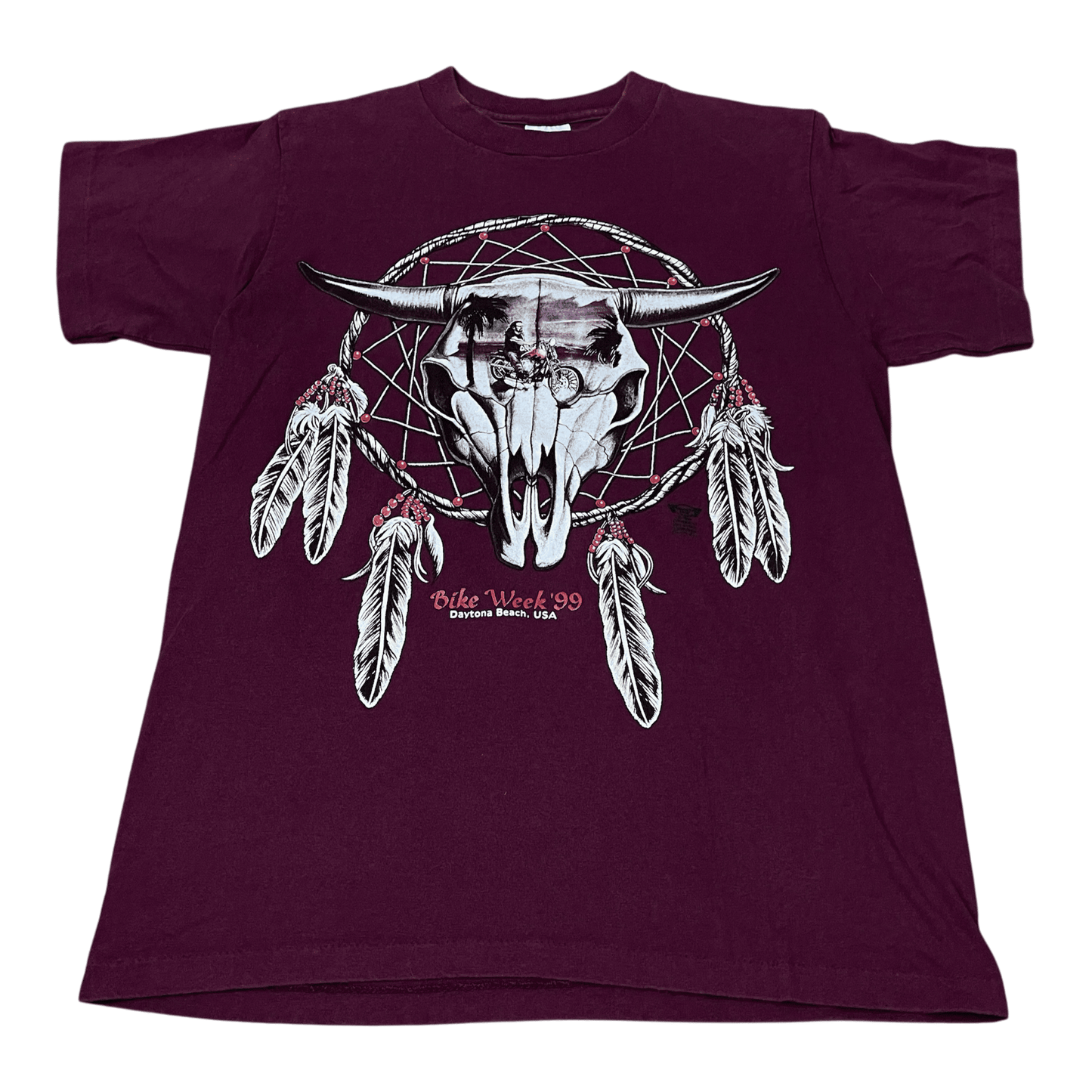 Vintage 1999 Bike Week Daytona Beach T-Shirt - Used