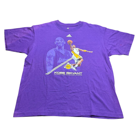 Y2K adidas Kobe Bryant NBA Los Angeles Lakers Basketball T-Shirt - Used/Worn