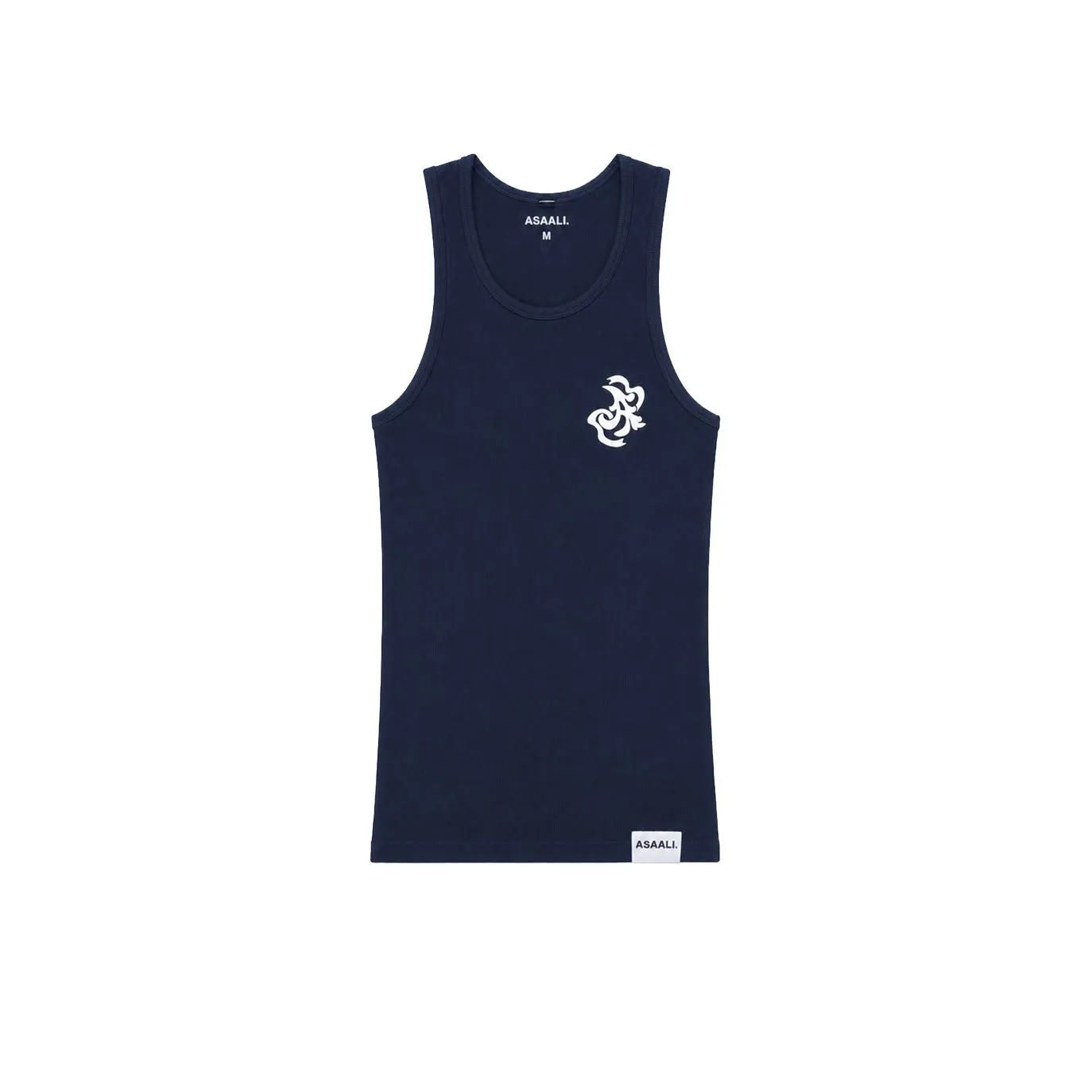Asaali A Logo Men's Tank Top Navy