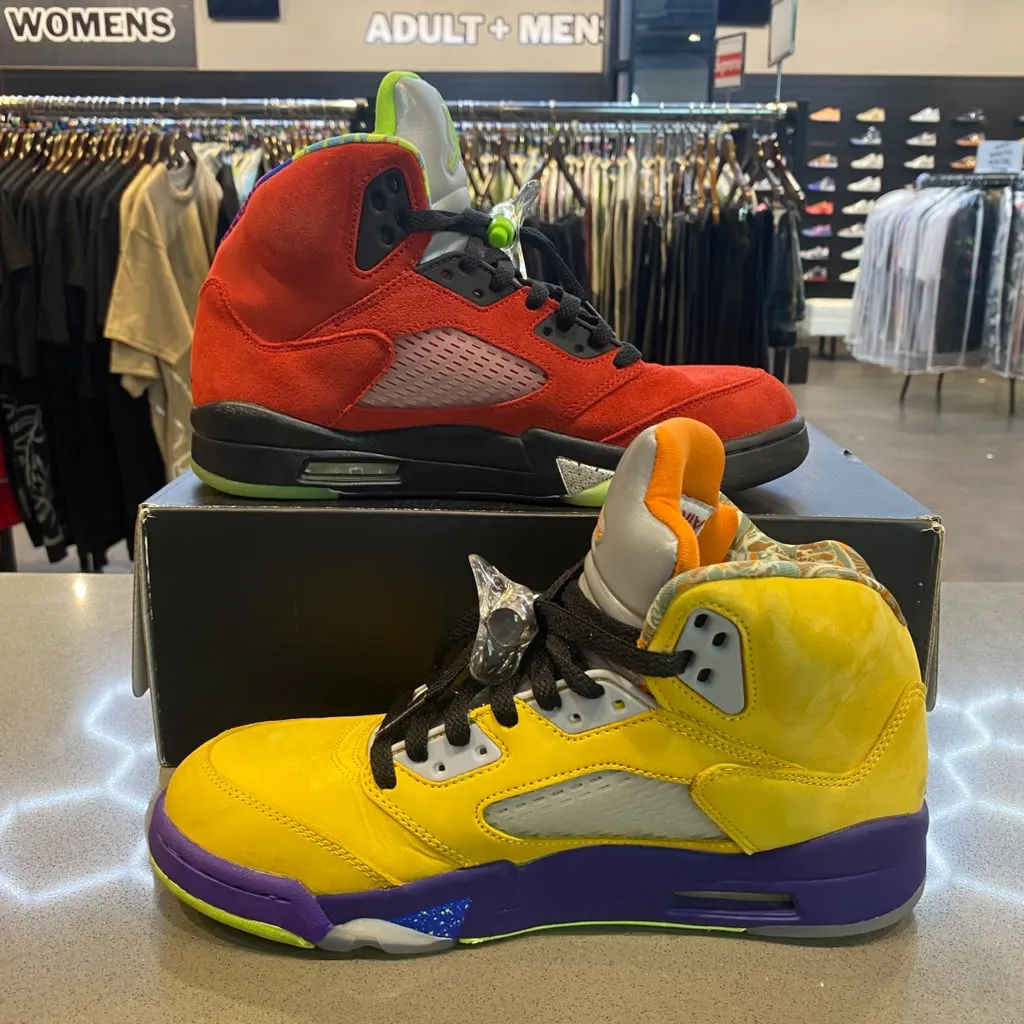 Jordan 5 Retro What The Size 8 CZ5725-700 - Pre-Owned