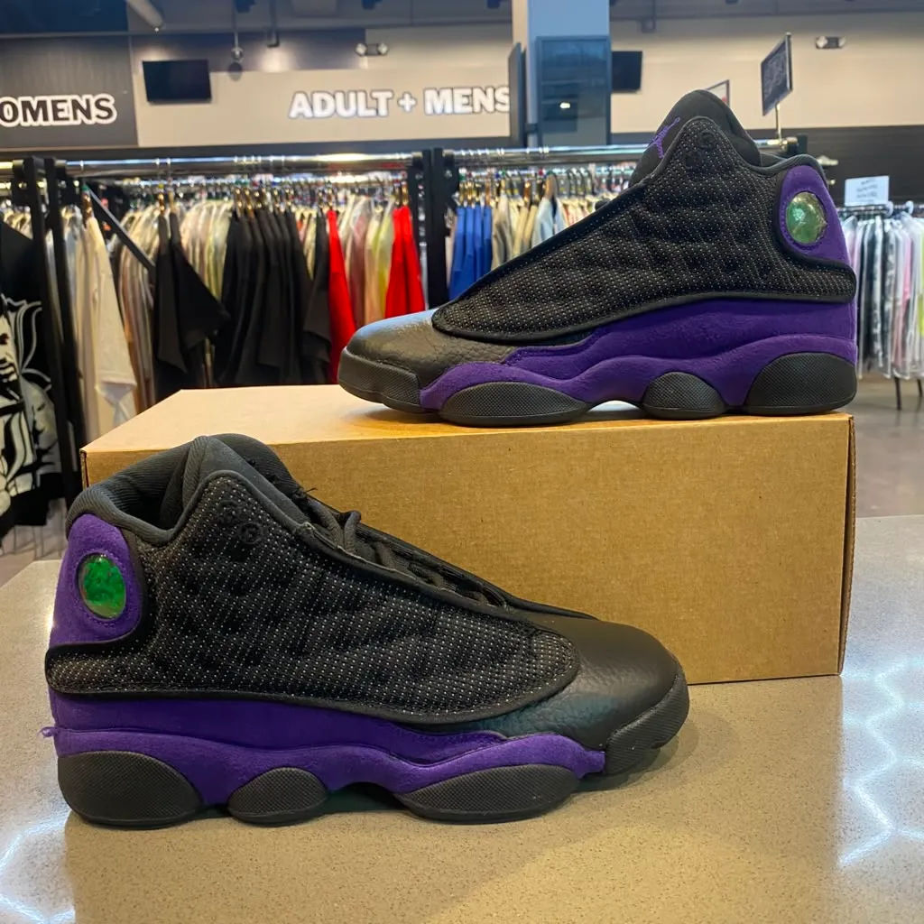 Jordan 13 Retro Court Purple (GS) Size 6Y 884129-015 - Pre-Owned (Replacement Box)