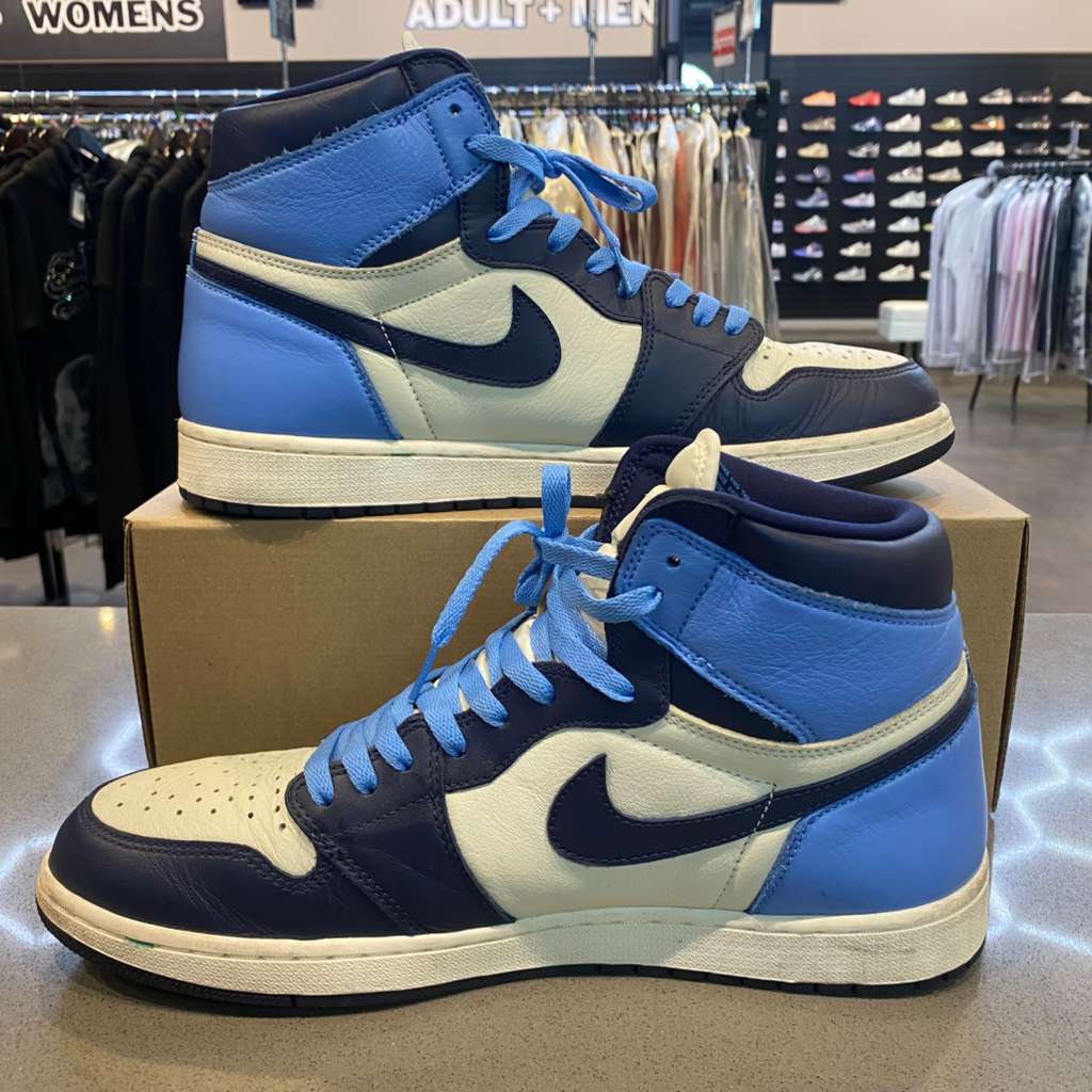 Jordan 1 Retro High Obsidian Size 13 555088-140 - Pre-Owned (Replacement Box)