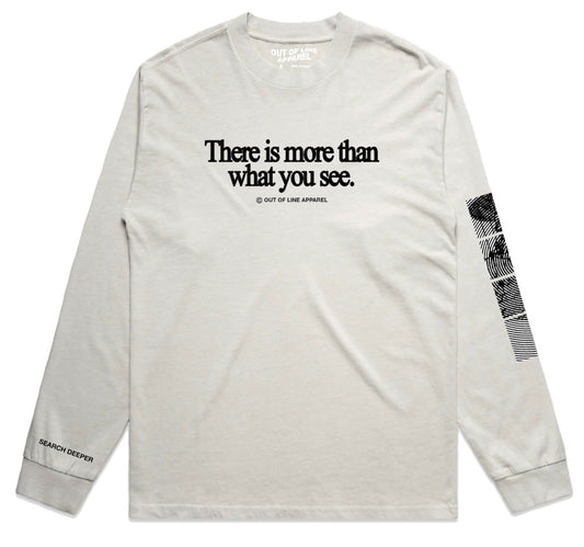 "There is More" Faded Bone LS Tee