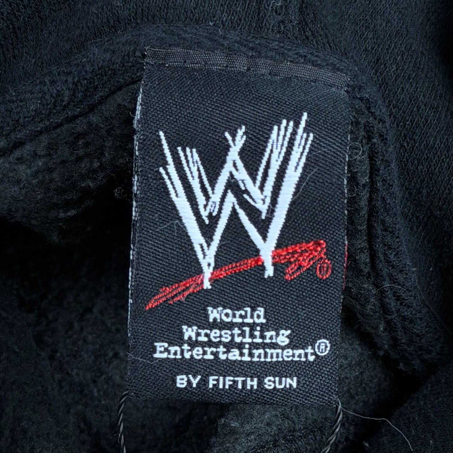 Vintage WWE John Cena You Can't See Me Black Hoodie - Used/Worn
