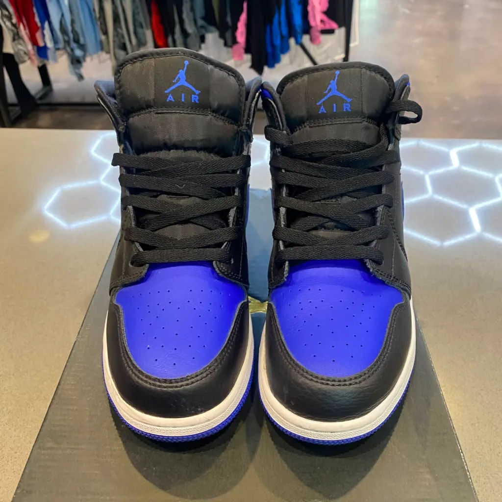 Jordan 1 Mid Royal (2020) (GS) Size 7Y 554725-068 - Pre-Owned