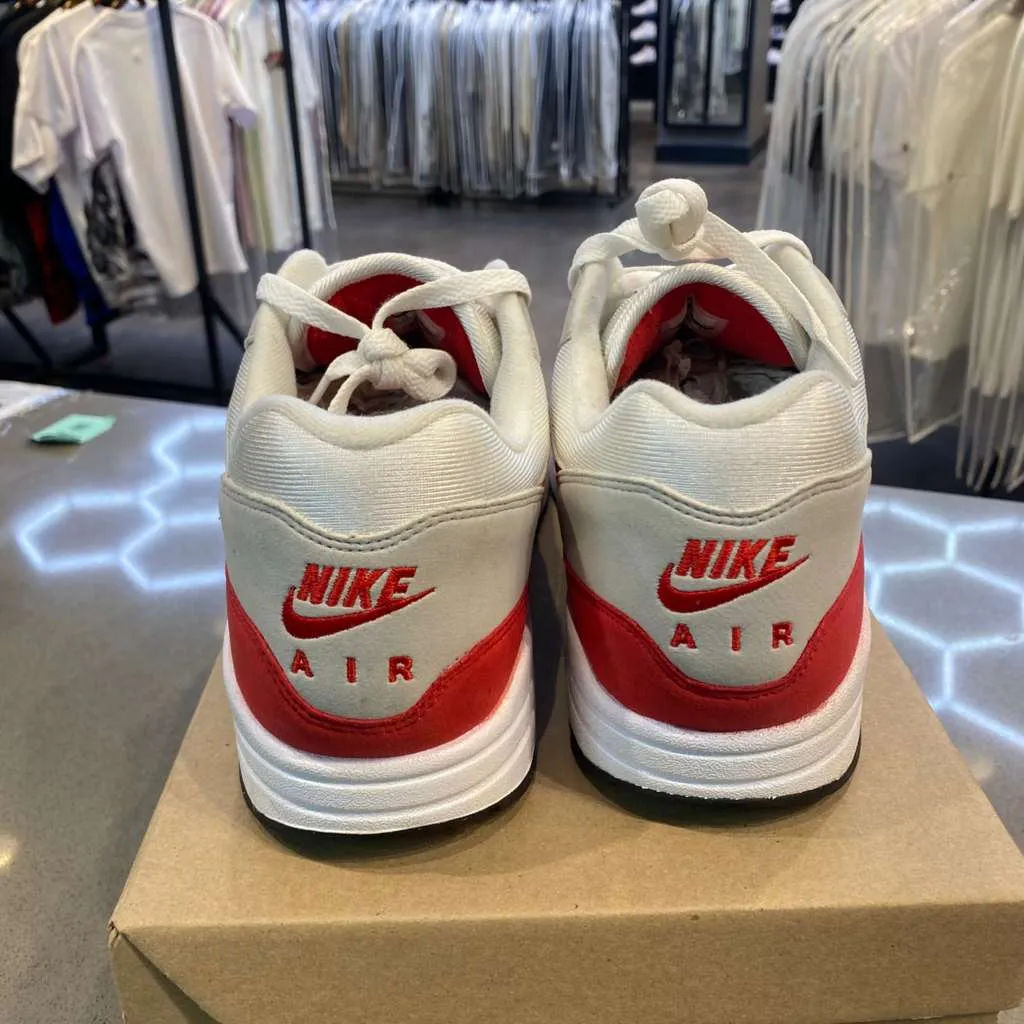 Nike Air Max 1 Anniversary Red (2017/2018 Restock Pair) Size 13 908375-103 - Pre-Owned (Replacement Box)