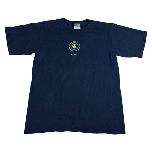 Vintage Nike Inter Milan Center Swoosh Soccer T-Shirt - Used/Worn