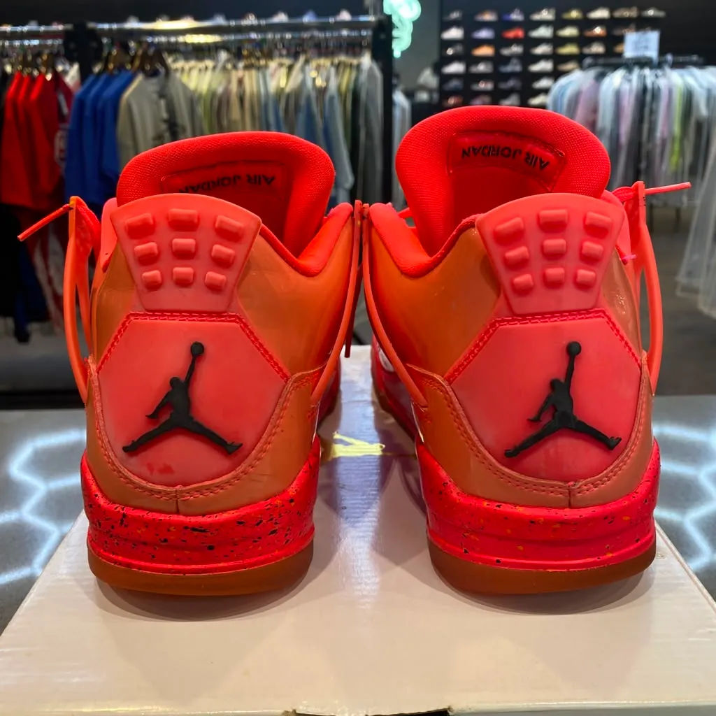Jordan 4 Retro Hot Punch (Women's) Size 8W AQ9128-600 - Pre-Owned