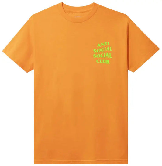 Anti Social Social Club Mind Games Tee Orange