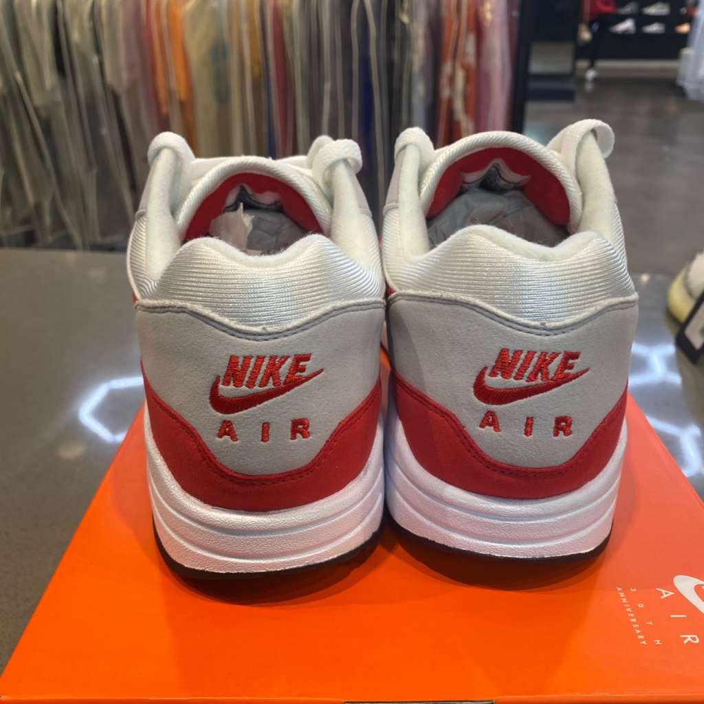 Nike Air Max 1 Anniversary Red (2017/2018 Restock Pair) - Pre-Owned
