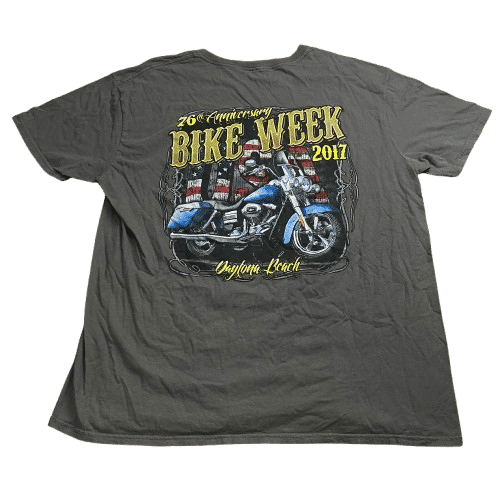 Bike Week 76th Anniversary Daytona Beach T-Shirt - Used