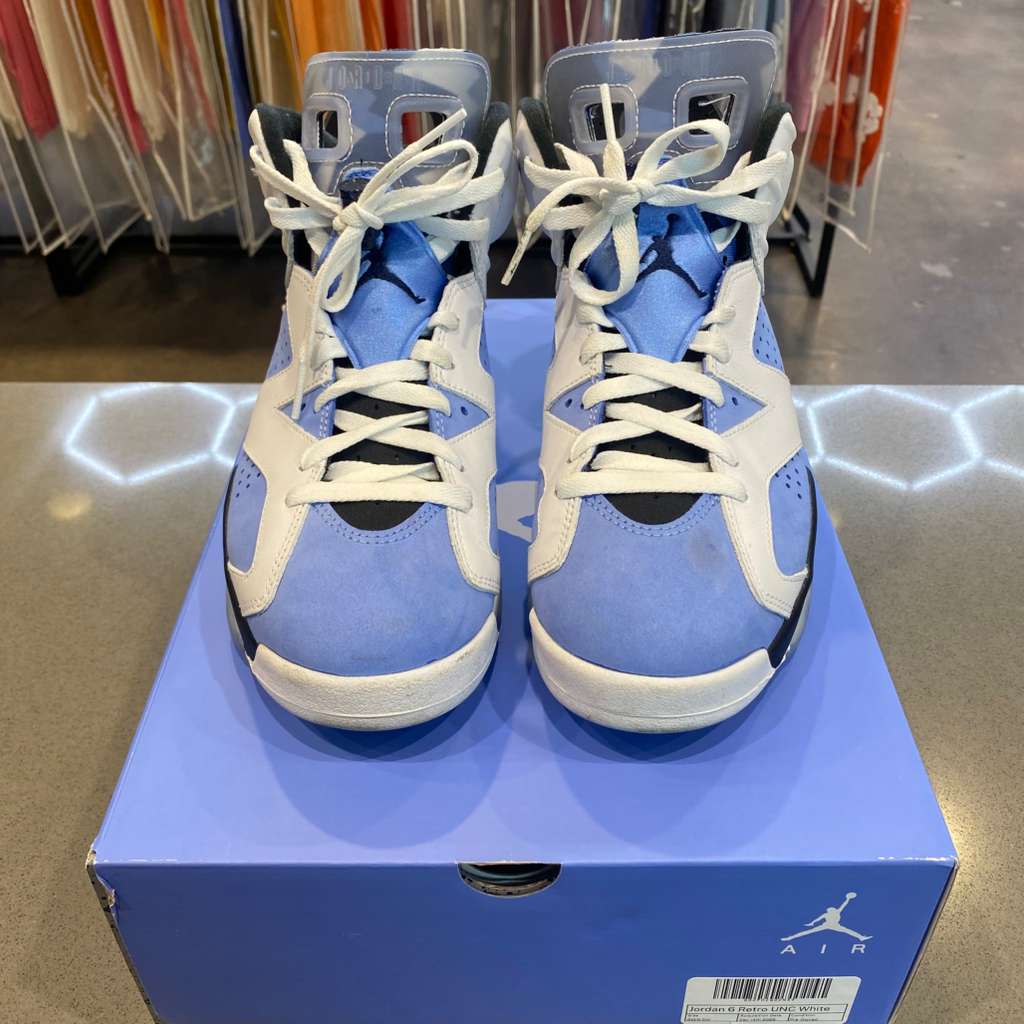 Jordan 6 Retro UNC White - Pre-Owned