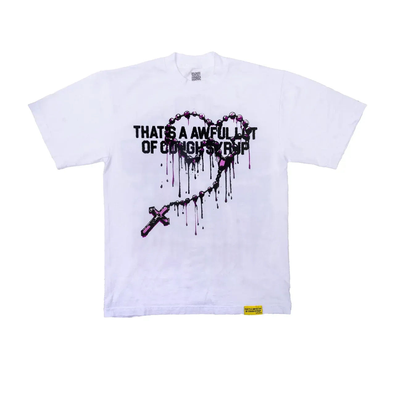 Awful Lot of Cough Syrup Rosary T-Shirt
