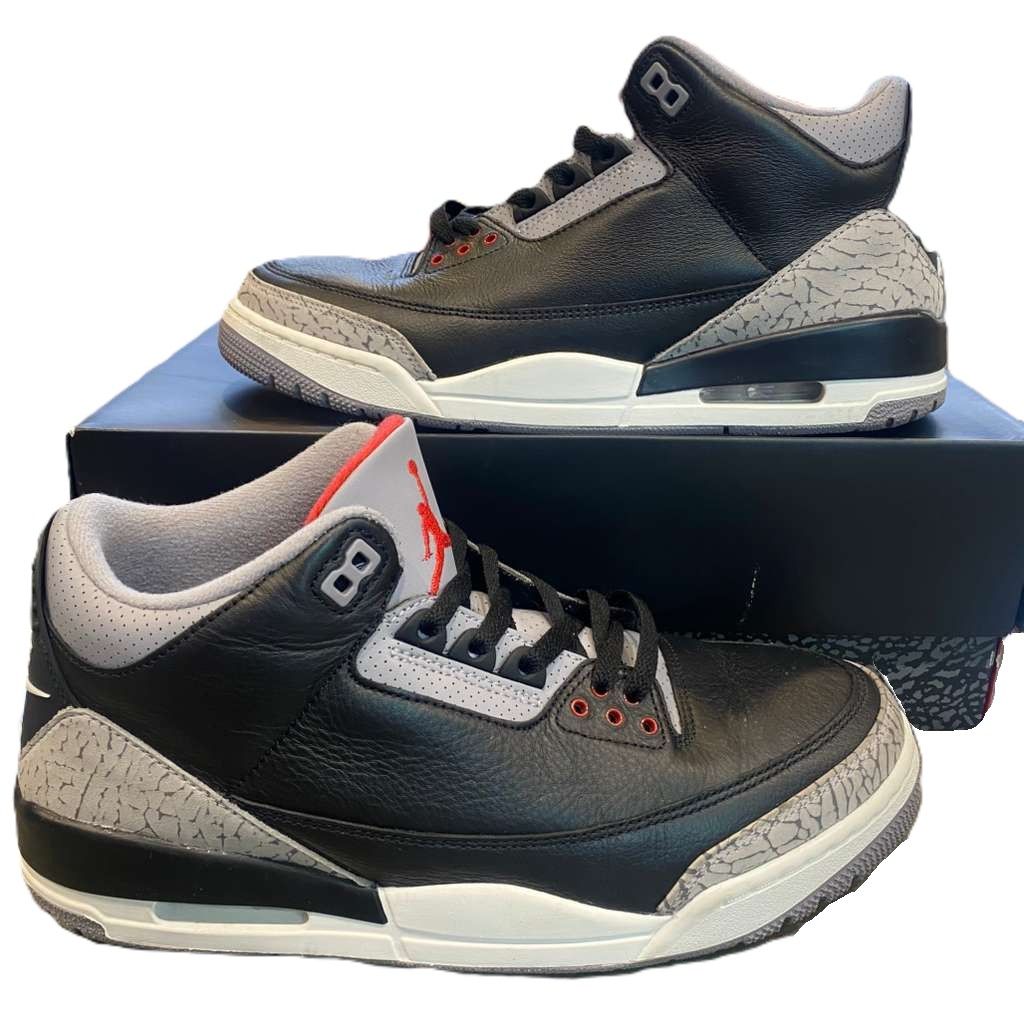 Jordan 3 Retro OG Black Cement (2024) - Pre-Owned