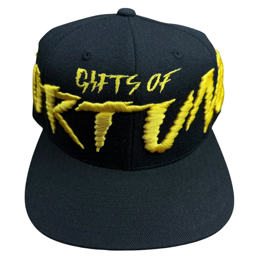 Gifts of Fortune Black/Yellow Snapback Hat