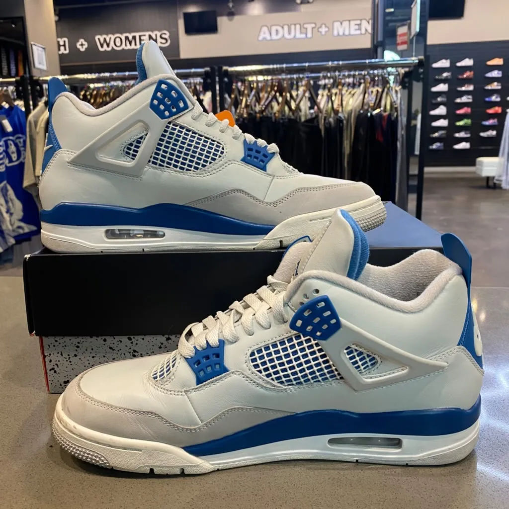 Jordan 4 Retro Military Blue (2024) Size 11 - Pre-Owned