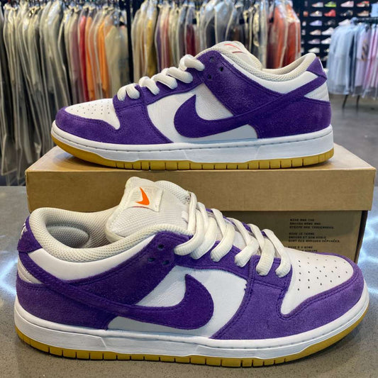 Nike SB Dunk Low Pro ISO Orange Label Court Purple Size 9 DV5464-500 - Pre-Owned