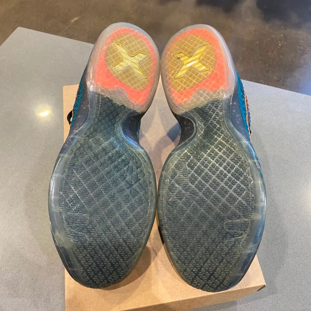 Nike Kobe 10 Elite Low Drill Sergeant Size 12 747212-303 - Pre-Owned (Replacement Box)